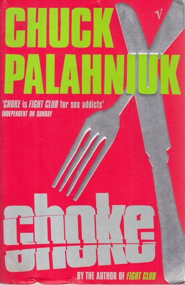 Book cover of Choke by Chuck Palahniuk