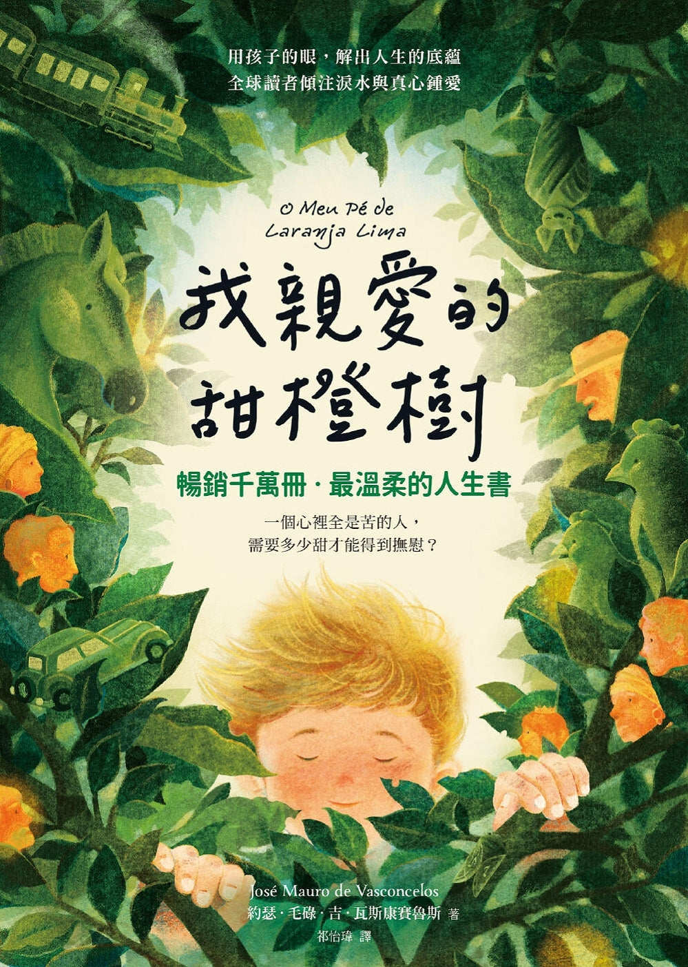 Book cover of 我親愛的甜橙樹 by José Mauro de Vasconcelos, 祁怡瑋 (Trans.)