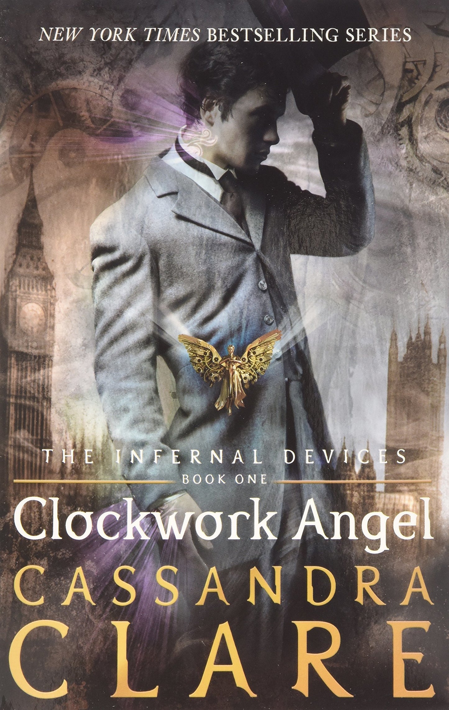 Book cover of Clockwork Angel by Cassandra Clare