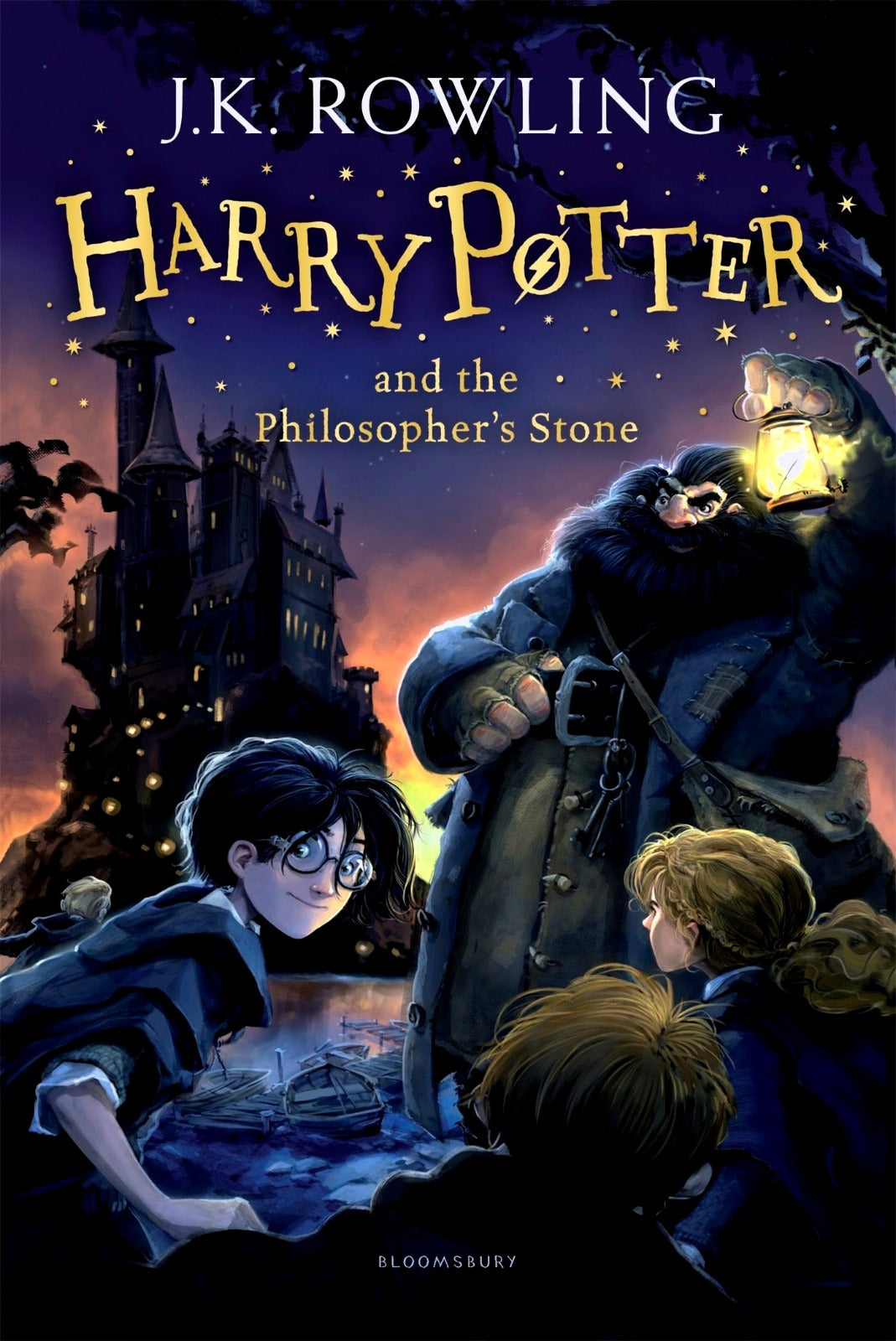 Book cover of Harry Potter And The Philosopher's Stone by J.K. Rowling