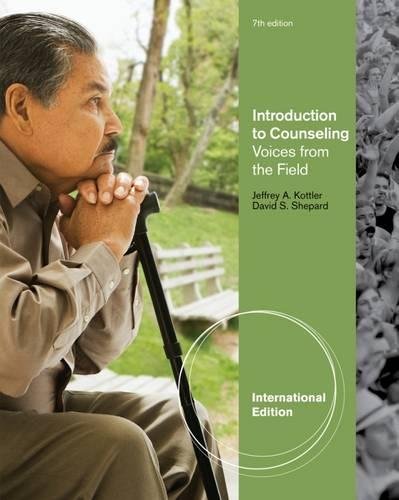 Book cover of Introduction To Counseling: Voices From The Field by Jeffrey A. Kottler, David S. Shepard