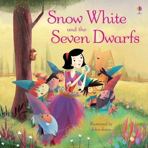 Book cover of Snow White And The Seven Dwarfs by Lesley Sims