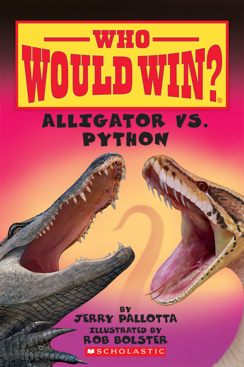 Book cover of Alligator Vs Python by Jerry Pallotta