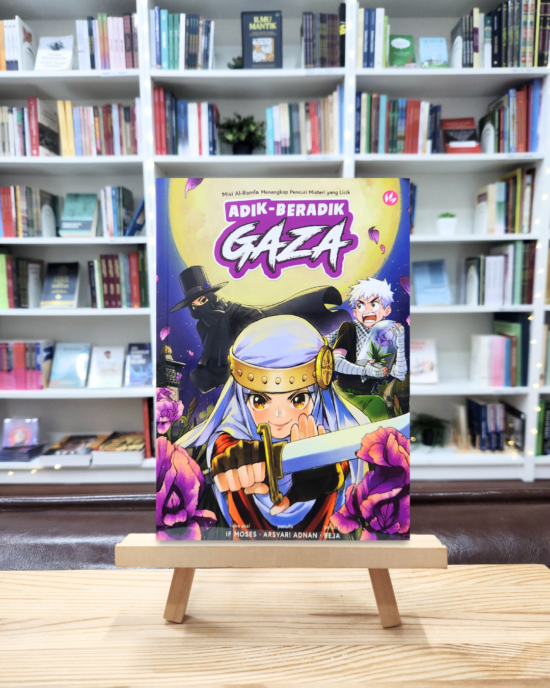 Book cover of Adik-Beradik Gaza by Asyari Adnan