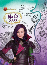 Book cover of Disney Descendants: Mal's Diary by Walt Disney Company