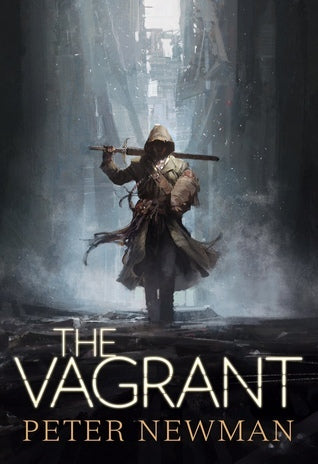 Book cover of The Vagrant by Peter Newman