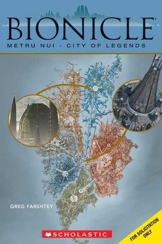 Book cover of Bionicle: Metru Nui by Greg Farshtey (Ed.), Fiona Simpson (Ed.)