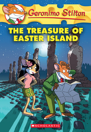 Book cover of The Treasure of Easter Island (Geronimo Stilton #60) by Geronimo Stilton