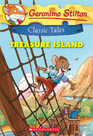 Book cover of Treasure Island by Geronimo Stilton