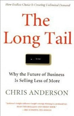 Book cover of The Long Tail: Why the Future of Business Is Selling Less of More by Chris Anderson
