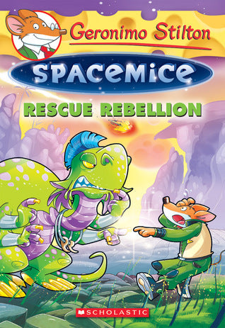 Book cover of Rescue Rebellion by Geronimo Stilton