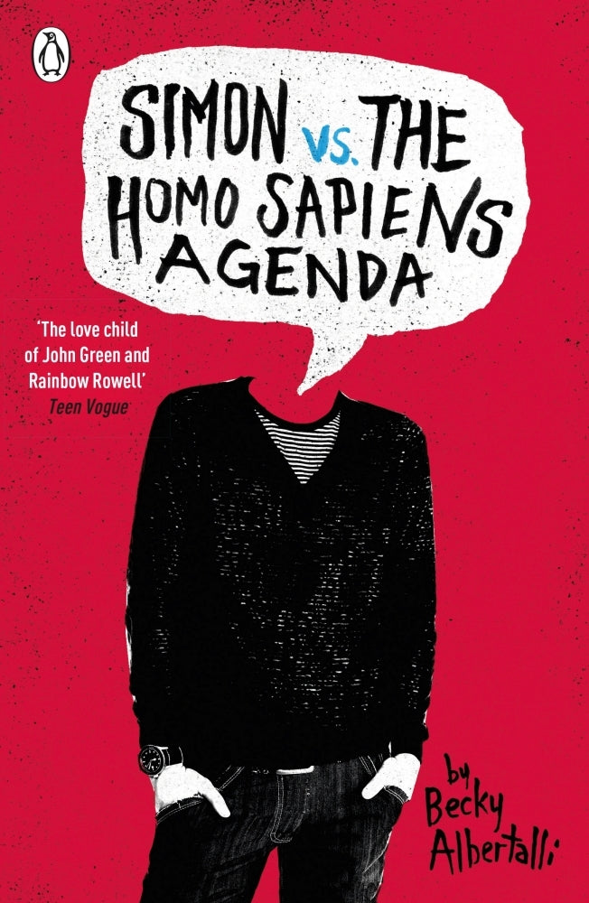 Book cover of Simon Vs The Homo Sapiens Agenda by Becky Albertalli