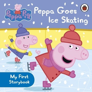 Book cover of Peppa Pig: Peppa Goes Ice Skating by Eone (Illus.), Sue Nicholson