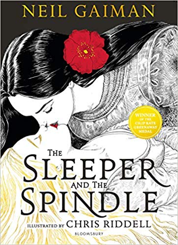 Book cover of The Sleeper And The Spindle by Neil Gaiman, Chris Riddell (Illus.)