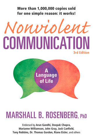 Book cover of Nonviolent Communication: A Language of Life by Marshall B. Rosenberg, Deepak Chopra (Foreword)