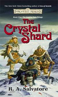 Book cover of The Crystal Shard by R.A. Salvatore