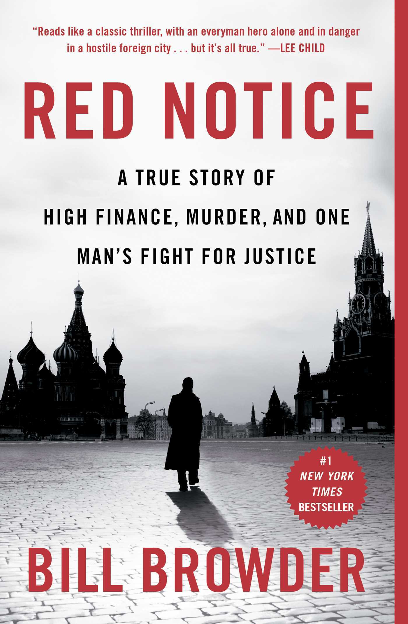 Book cover of Red Notice: A True Story of High Finance, Murder, and One Man's Fight for Justice by Bill Browder