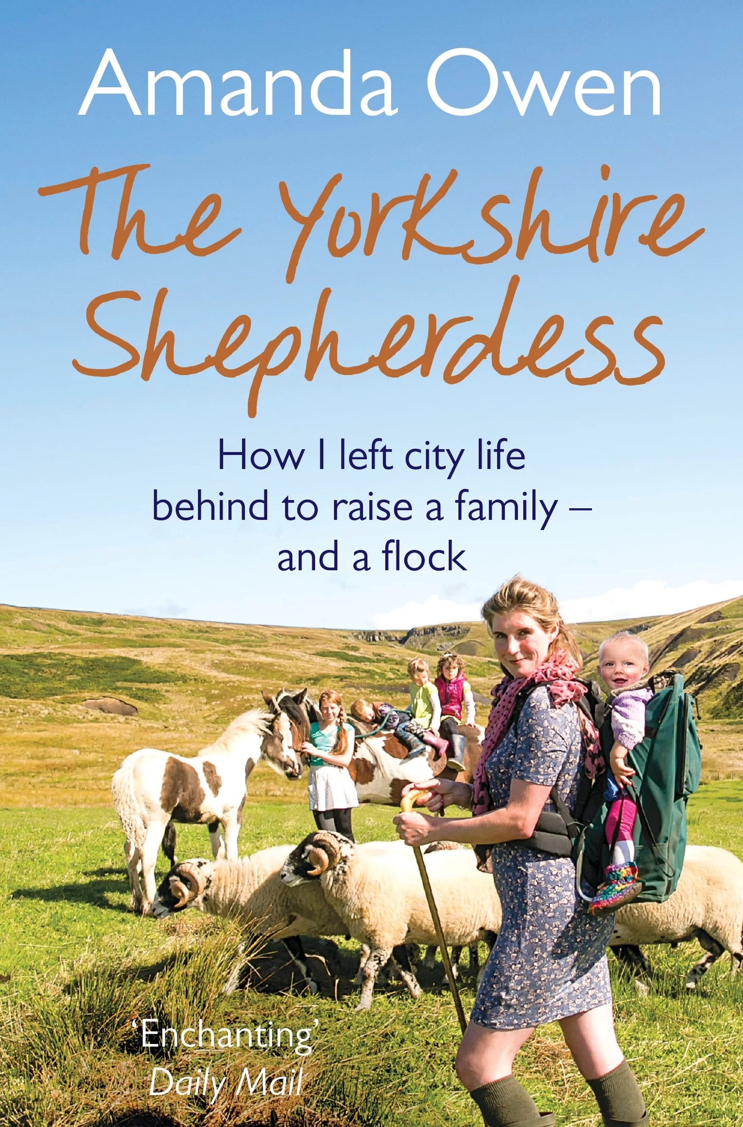 Book cover of The Yorkshire Shepherdess by Amanda Owen