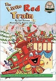 Book cover of The Little Red Train by Carl Sommer, Kennon James (Illus.)