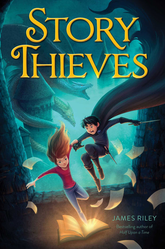 Book cover of Story Thieves by James  Riley