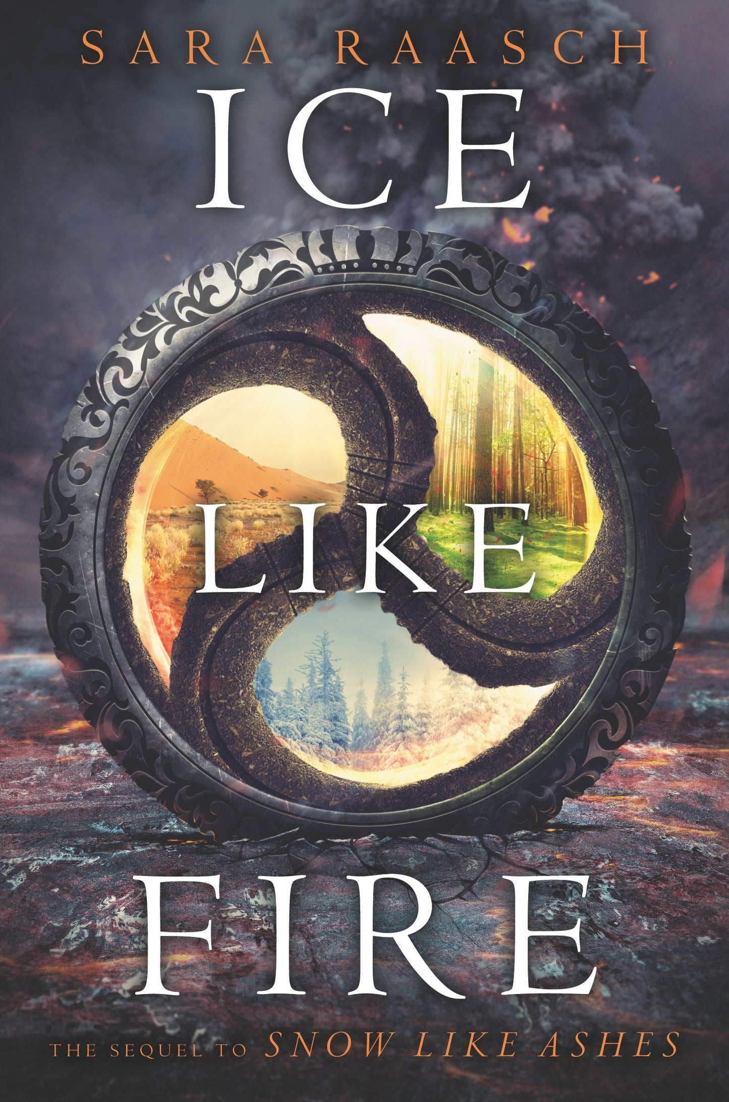 Book cover of Ice Like Fire by Sara Raasch