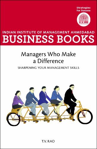 Book cover of IIMA - Managers Who Make a Difference by T.V. Rao