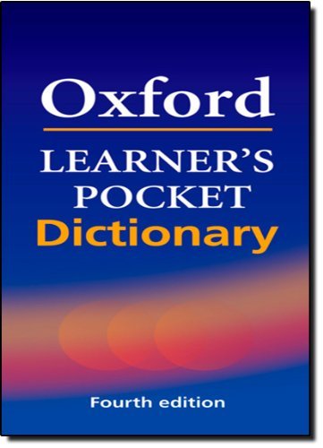 Book cover of Oxford Learner's Pocket Dictionary by Oxford University Press
