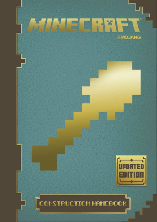 Book cover of Minecraft Handbook 4: The Construction Handbook by Mojang