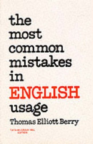Book cover of Most Common Mistakes In English Usage by Thomas Elliott Berry