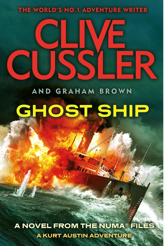 Book cover of Ghost Ship by Clive Cussler, Graham  Brown