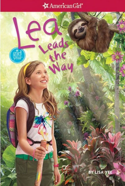 Book cover of Lea Leads The Way by Lisa Yee, Sarah Davis (Illus.)