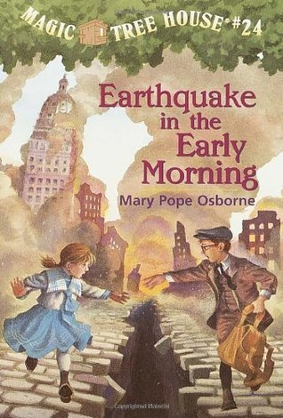 Book cover of Earthquake In The Early Morning by Mary Pope Osborne, Sal Murdocca