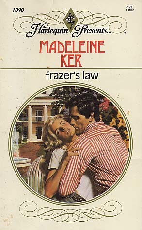 Book cover of Frazer's Law by Madeleine Ker