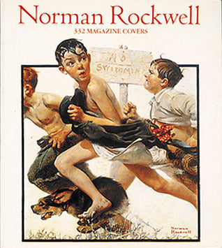 Book cover of 332 Magazine Covers by Norman Rockwell, Christopher Finch