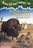 Book cover of Buffalo Before Breakfast by mary-pope-osborne, Salvatore Murdocca (Illlustrator)