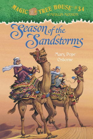 Book cover of Season Of The Sandstorms by Mary Pope Osborne, Sal Murdocca (Illus.)