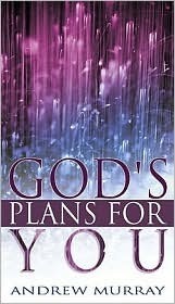 Book cover of God's Plans for You by Andrew Murray