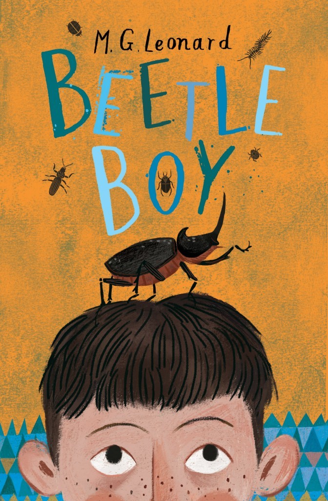 Book cover of Beetle Boy by M.G. Leonard