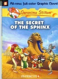 Book cover of The Secret Of The Sphinx by Geronimo Stilton