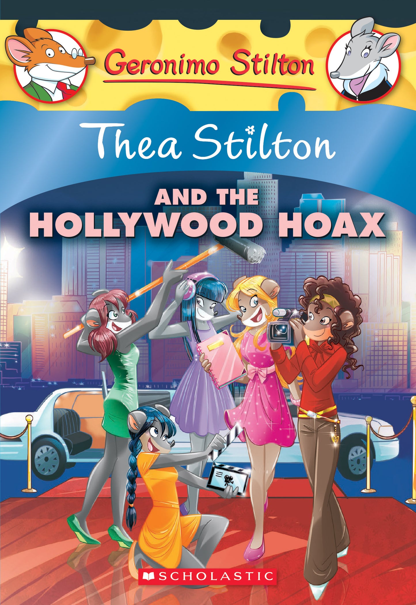 Book cover of Thea Stilton And The Hollywood Hoax by Thea Stilton