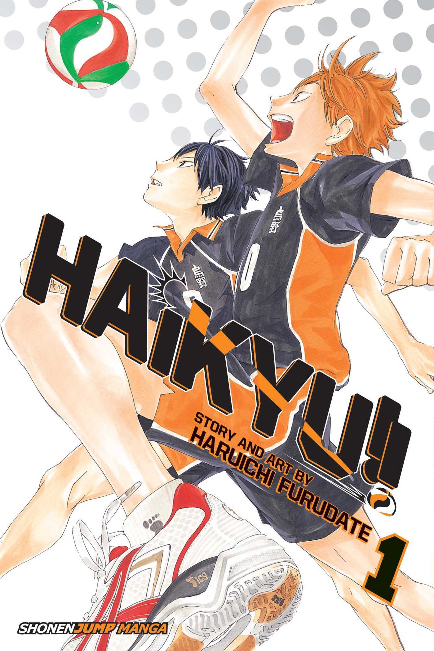 Book cover of Haikyu!!, Vol. 1 by Haruichi Furudate