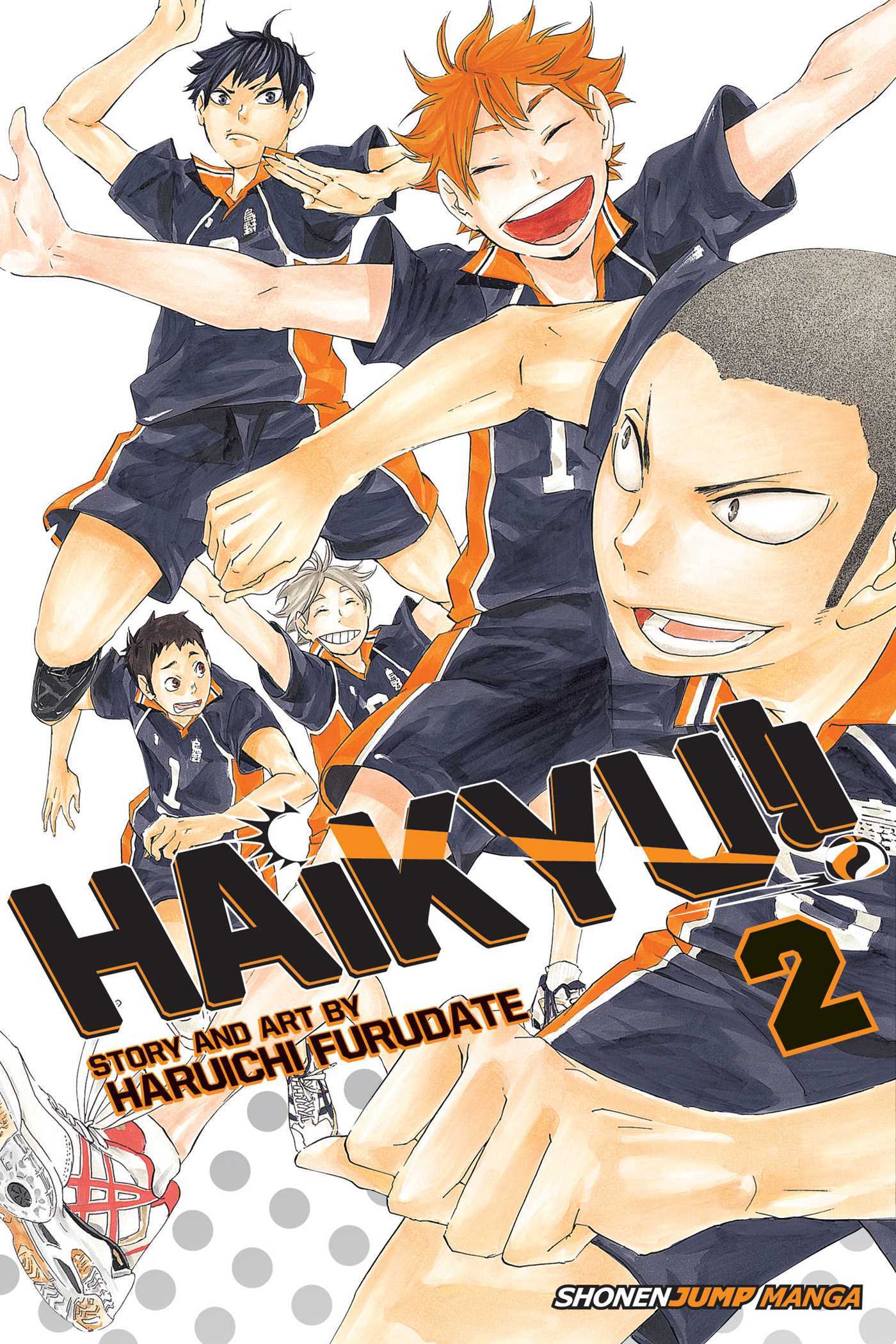 Book cover of Haikyu!!, Vol. 2 by Haruichi Furudate