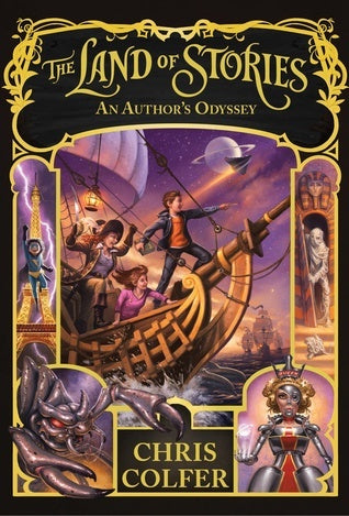 Book cover of An Author's Odyssey by Chris Colfer