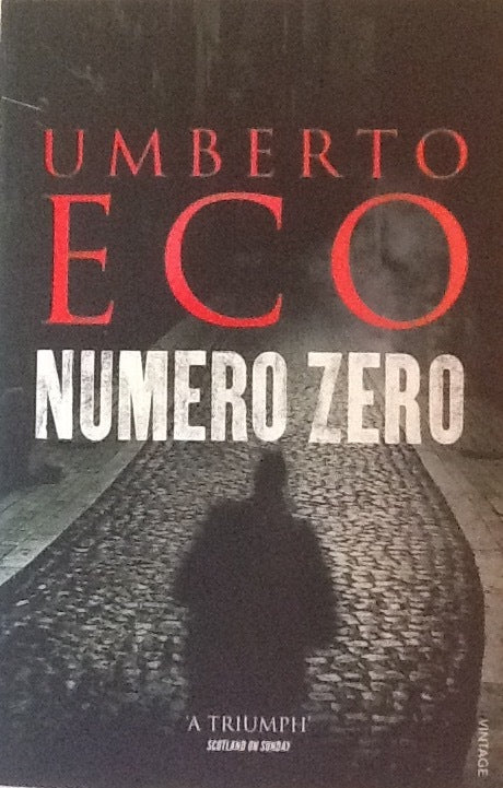 Book cover of Numero Zero by Umberto Eco