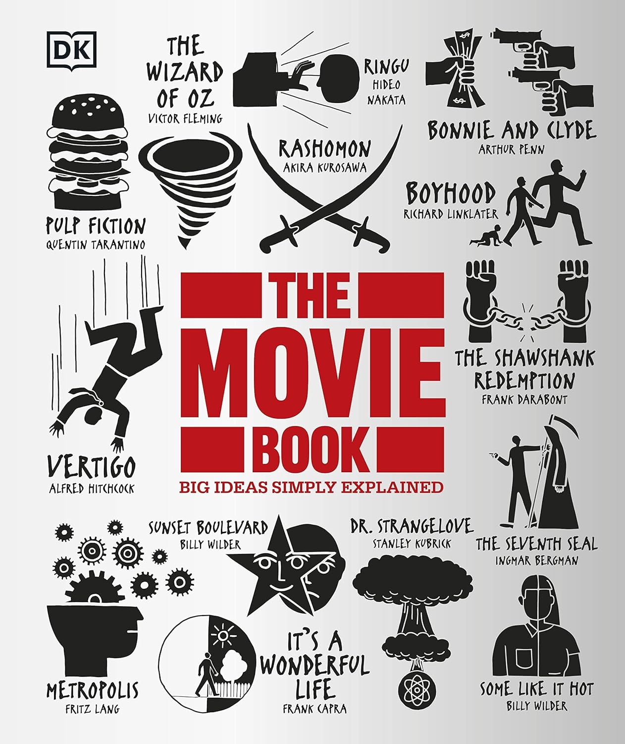 Book cover of The Movie Book by Danny Leigh