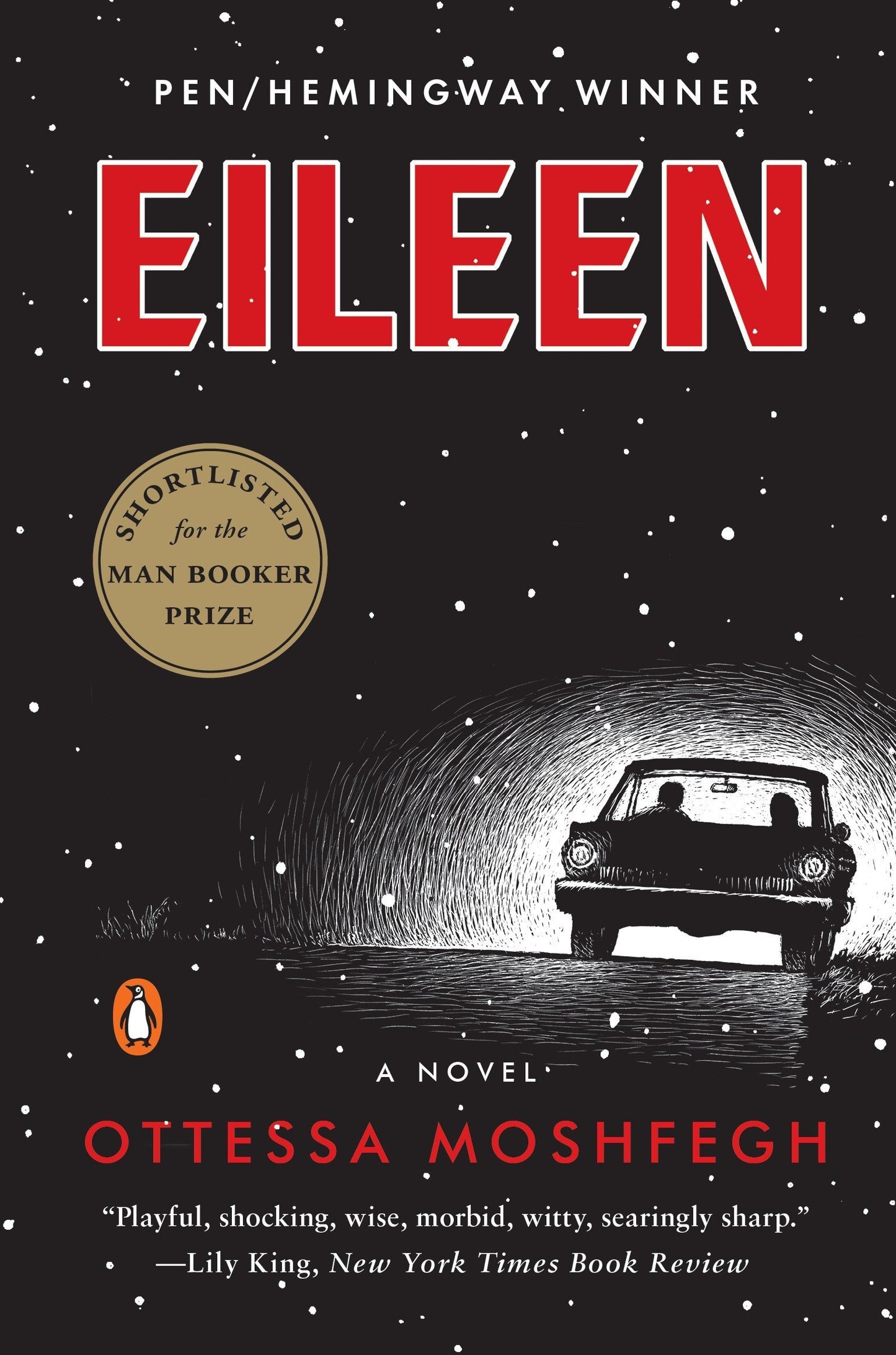 Book cover of Eileen by Ottessa Moshfegh