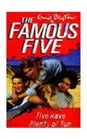 Book cover of Five Have Plenty Of Fun: 14 (The Famous Five Series) by Enid Blyton