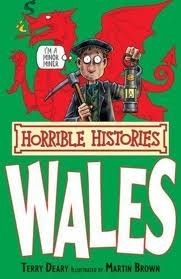 Book cover of Wales by Terry Deary, Robert Novotný (Trans.), Martin Brown (Illus.)
