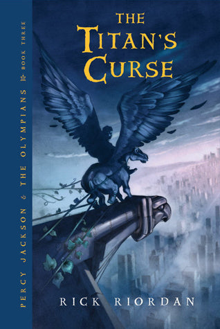Book cover of The Titan's Curse by Rick Riordan