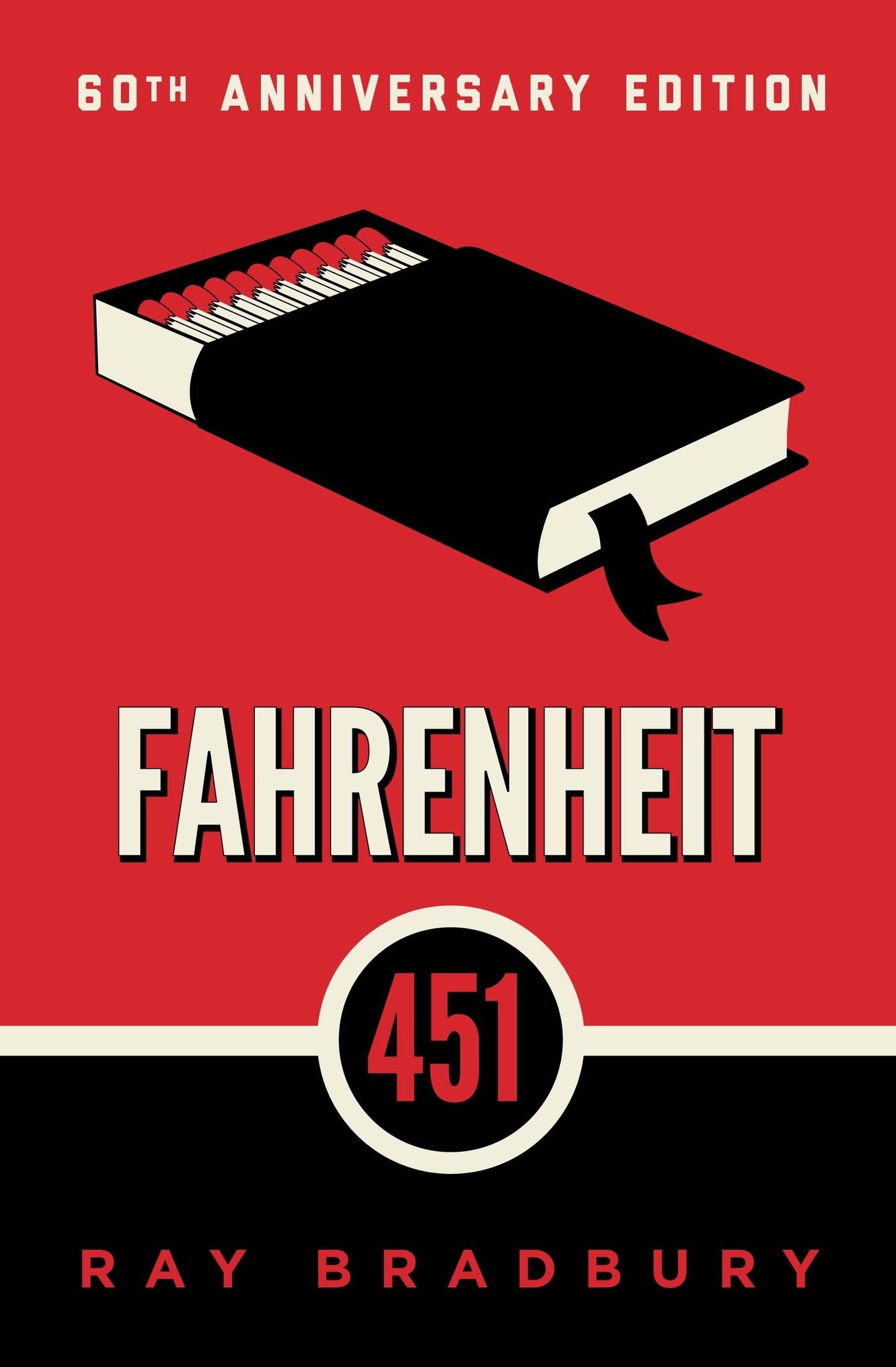 Book cover of Fahrenheit 451 by Ray Bradbury